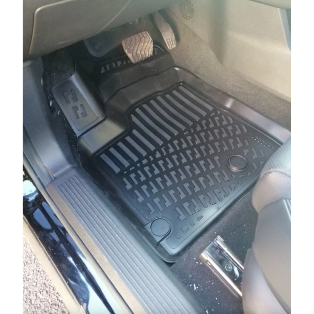 KUMIMATTOSARJA MUSTA 3D NISSAN X-TRAIL IV (T33) GASOLINE (2022-...) RIZLINE