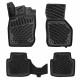 CAR RUBBER FLOOR MATS BLACK 3D SKODA SUPERB IV (2023-...) RIZLINE