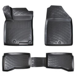 AUTO KUMMIMATID MUSTAD 3D KIA NIRO (2017-2022) RIZLINE