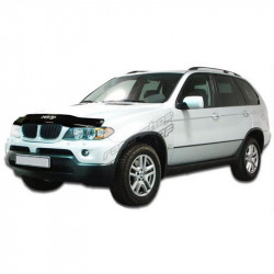 Дефлектор капота черный BMW X5 E53 (2004-2007) SCOUTT