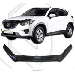 Kapota deflektors melnais MAZDA CX-5 (2012-2017) SCOUTT