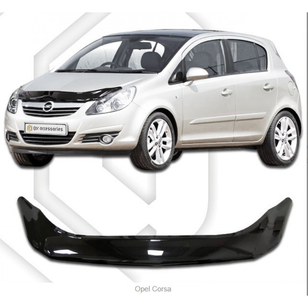 Hood deflector OPEL CORSA (2006-2014) SCOUTT