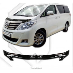 Kapota deflektors melnais TOYOTA ALPHARD (2011-2015) SCOUTT