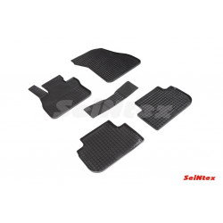 Car rubber floor mats black SEINTEX *STK* BMW 2 F44 Gran Coupe (2019-...) 