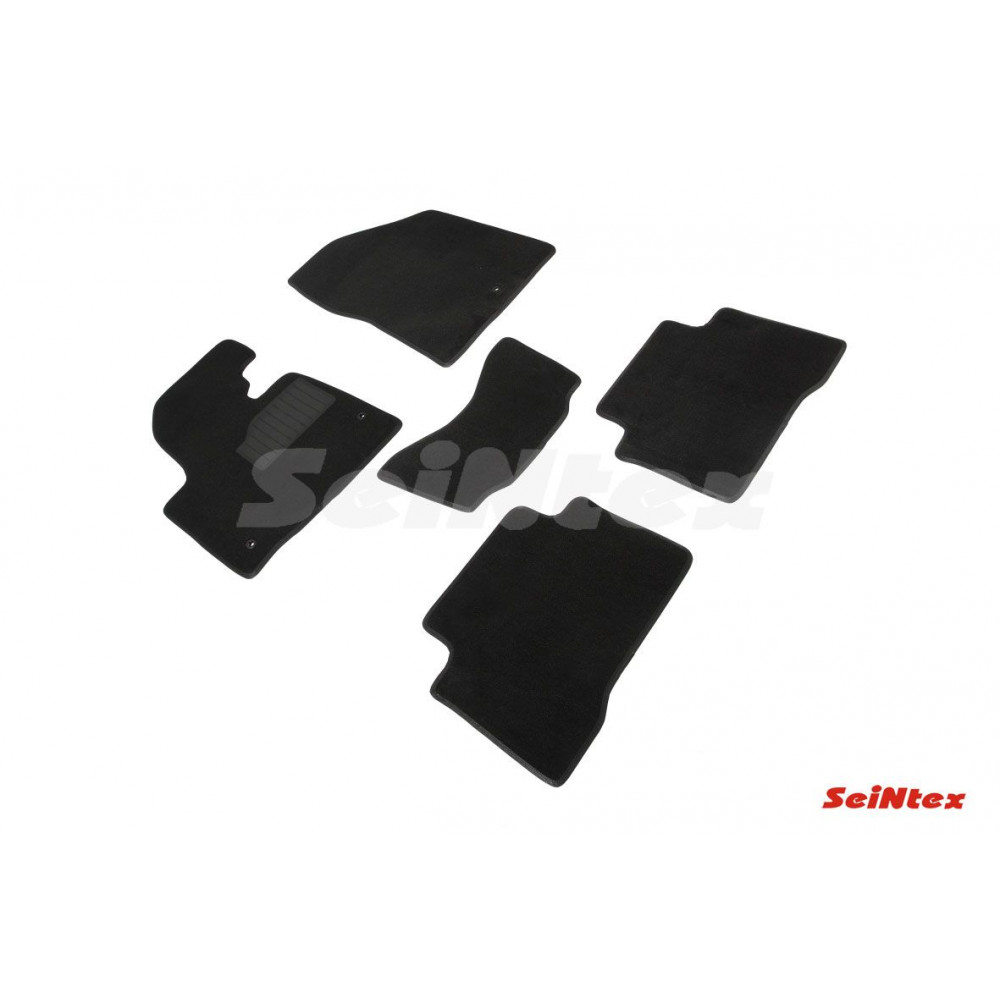 Car textile mats SEINTEX *TFT* HYUNDAI SANTA FE III (2012-2018)