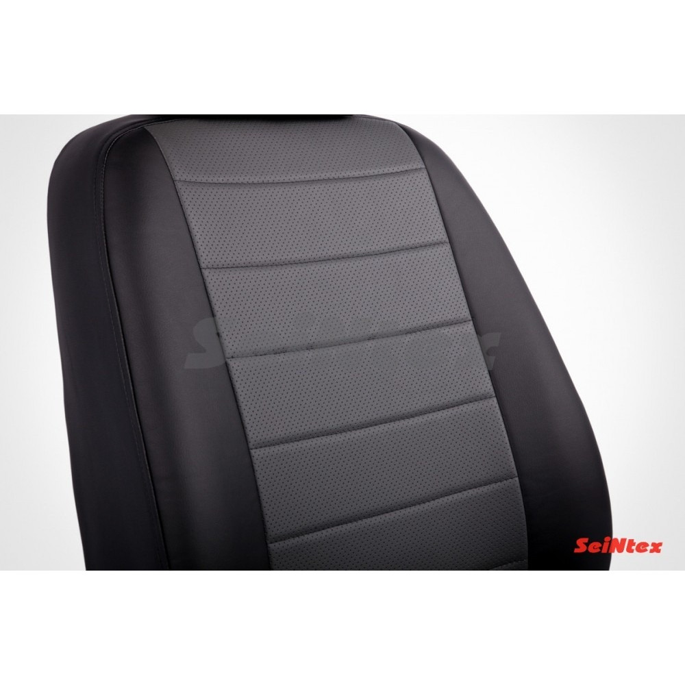 Modeļu auto sēdekļu pārvalki *ECO-LEATHER* RENAULT MEGANE II (2002-2008)