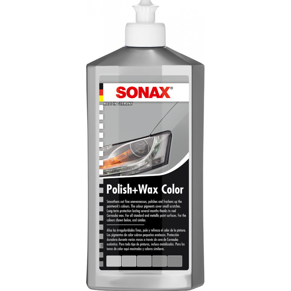 SONAX Polish & Wax NanoPro Silver/Grey 250ml 296341 SONAX Polish & Wax NanoPro Silver/Grey 250ml 296341