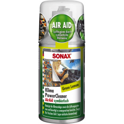 SONAX Car A/C Cleaner Green Lemon 100ml 323400 SONAX Car A/C Cleaner Green Lemon 100ml 323400
