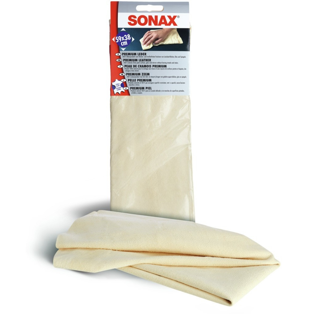 SONAX Premium Leather āda ūdens noņemšanai 416300