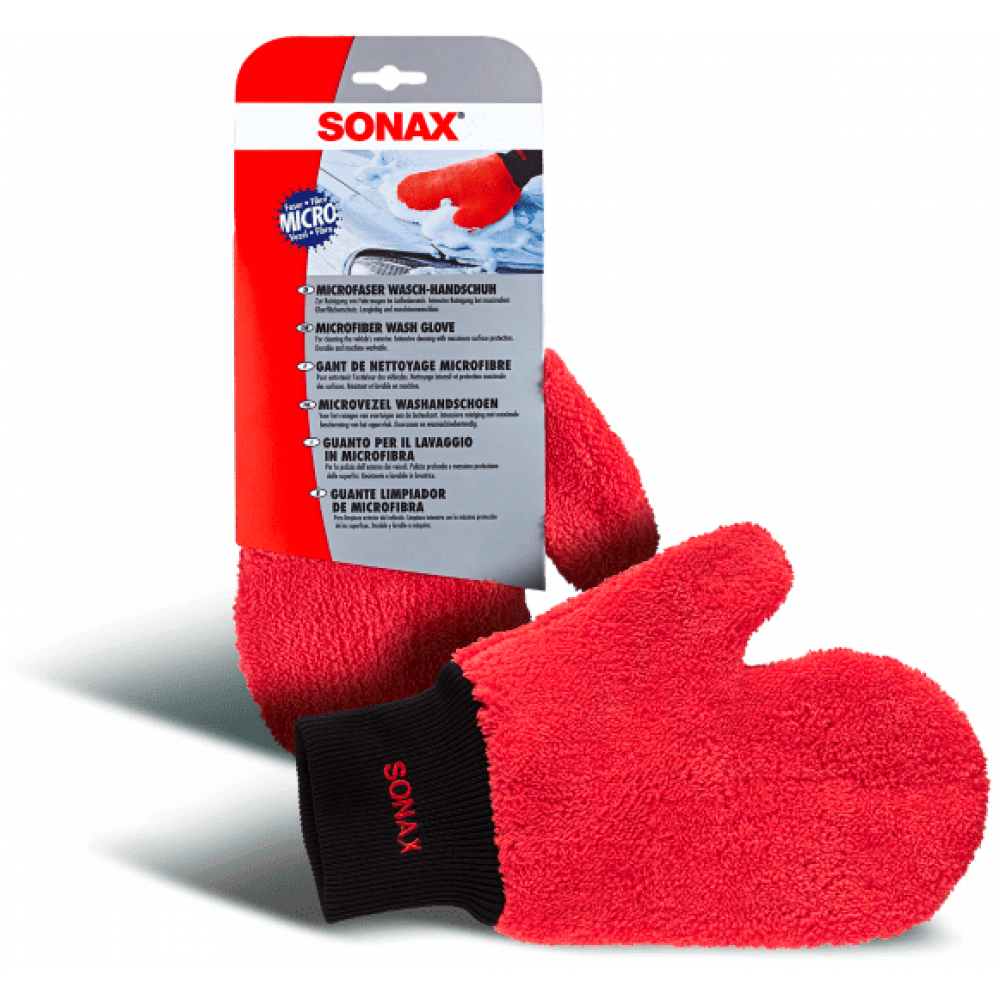 SONAX cimds-švamme Microfibre Wash Glove 428200 SONAX cimds-švamme Microfibre Wash Glove 428200