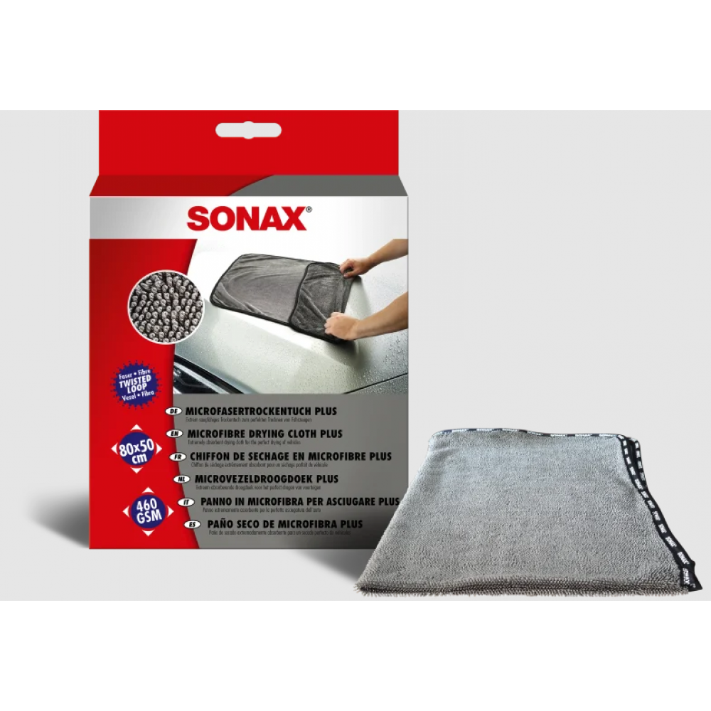 SONAX Microfibre Drying Cloth Plus 1 gab. 451200 SONAX Microfibre Drying Cloth Plus 1 gab. 451200