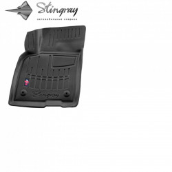 CAR RUBBER DRIVER MAT VOLVO S40 II (2004-2012) 3D STINGRAY