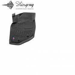 GUMINIS VAIRUOTOJO KILIMĖLIS JUODAS VOLVO V70 (2000-2007) 3D STINGRAY