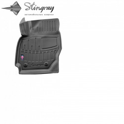 GUMINIS VAIRUOTOJO KILIMĖLIS JUODAS VOLVO XC70 (2007-2016) 3D STINGRAY