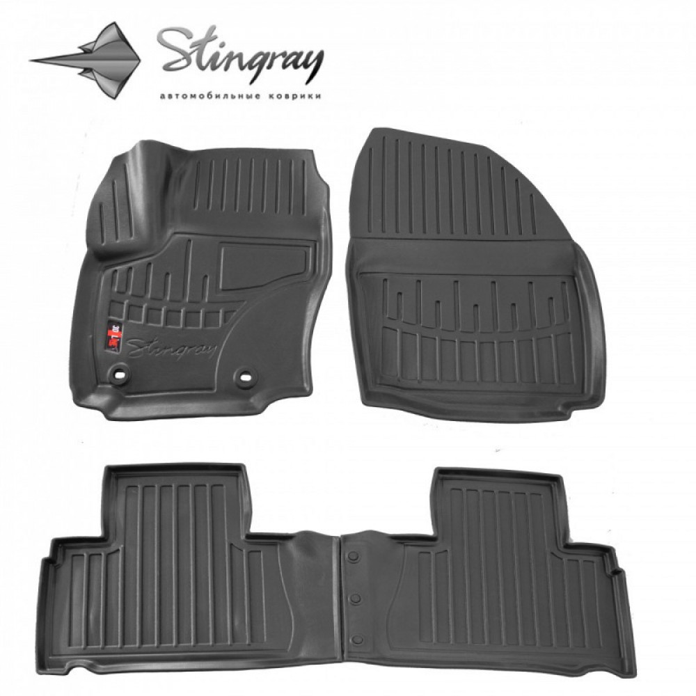 AUTO PAKLĀJI GUMIJAS MELNIE FORD S-Max (2006-2014) 3D STINGRAY