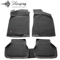 АВТОКОВРИКИ РЕЗИНОВЫЕ ЧЕРНЫЕ VOLKSWAGEN Passat B4 (1993-1996)  3D STINGRAY