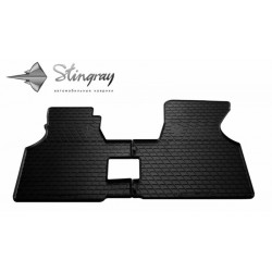 CAR RUBBER FLOOR MATS BLACK VOLKSWAGEN T4 (1990-2003)  STINGRAY