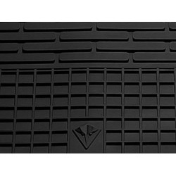 CAR RUBBER FLOOR MATS BLACK DODGE RAM 1500 (Crew cab) (2009-2018) STINGRAY