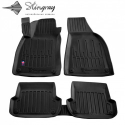 AUTO PAKLĀJI GUMIJAS MELNIE AUDI A4 (2000-2008) 3D STINGRAY