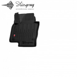 GUMINIS VAIRUOTOJO KILIMĖLIS JUODAS VOLKSWAGEN TIGUAN I (2007-2015)  3D STINGRAY