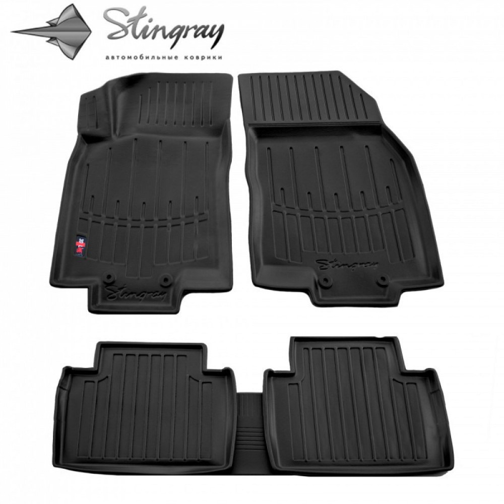 AUTO KUMMIMATID MUSTAD NISSAN X-TRAIL III (2014-2020) 3D STINGRAY