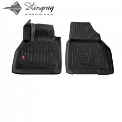 AUTO PAKLĀJI GUMIJAS MELNIE PRIEKŠĒJIE RENAULT KANGOO II (2008-2020) 3D STINGRAY