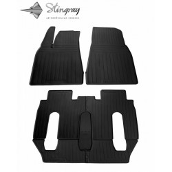 KUMIMATTOSARJA MUSTA TESLA MODEL X (6 seats) (2015-...) STINGRAY