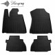 CAR RUBBER FLOOR MATS BLACK TOYOTA TUNDRA (Double Cab/Сrew Max Cab) (2014-...) STINGRAY