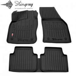 CAR RUBBER FLOOR MATS BLACK SEAT TARRACO (2018-...) 3D STINGRAY