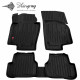 CAR RUBBER FLOOR MATS BLACK VOLKSWAGEN PASSAT B6 (2005-2010) 3D STINGRAY