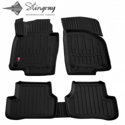 KUMIMATTOSARJA MUSTA VOLKSWAGEN PASSAT B7 (2010-2014) 3D STINGRAY