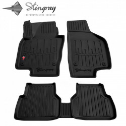 KUMIMATTOSARJA MUSTA VOLKSWAGEN TIGUAN I (2007-2015) 3D STINGRAY