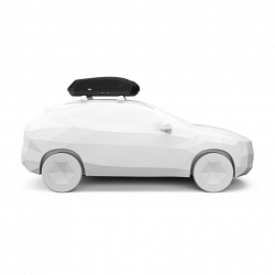 Kattoboksit THULE FORCE 3 S Black