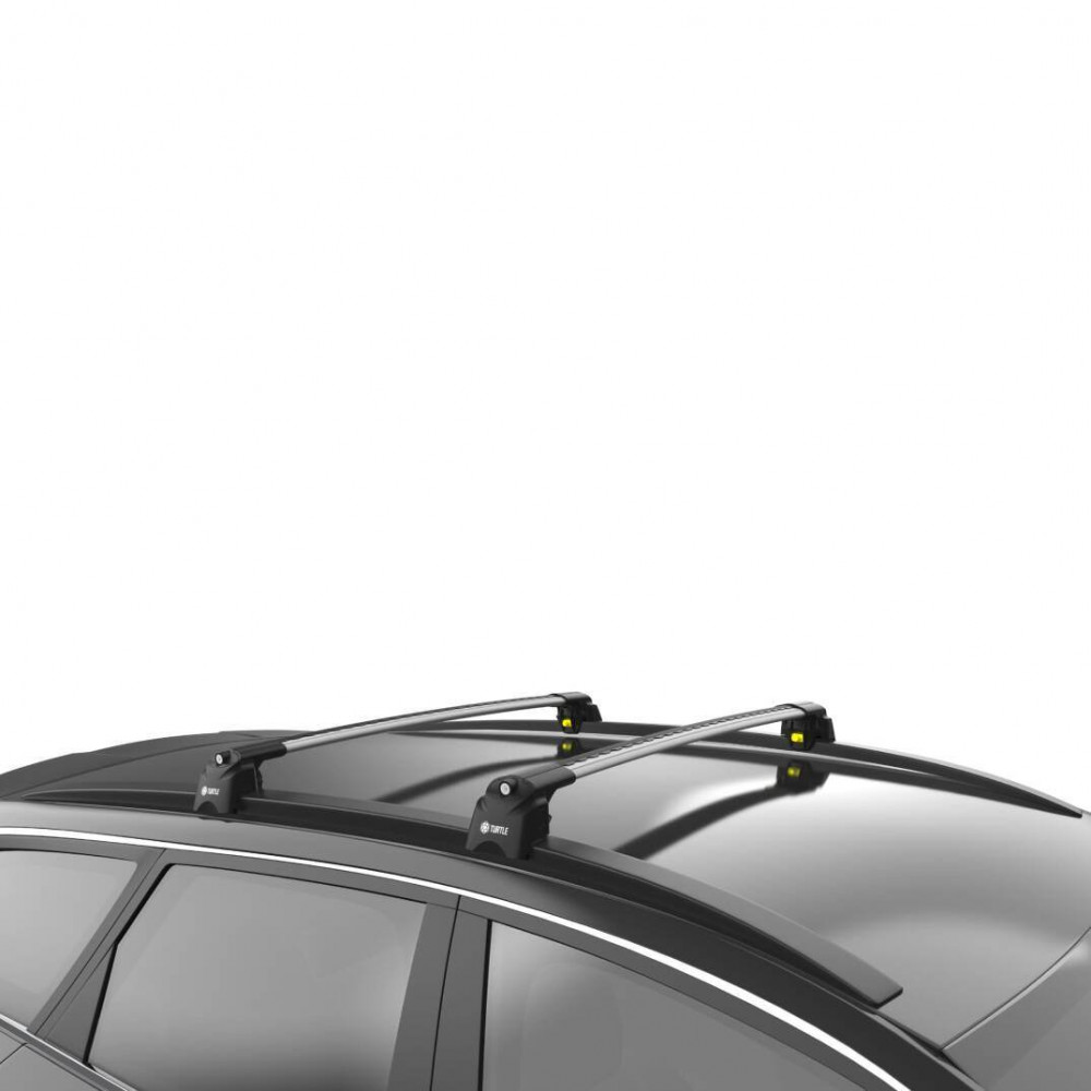 Auto jumta bagāžnieks TURTLE AIR2 AUDI A4 Avant B9 ar integrētiem reliņiem (2016-...) Auto jumta bagāžnieks TURTLE AIR2 AUDI A4 Avant B9 ar integrētiem reliņiem (2016-...)