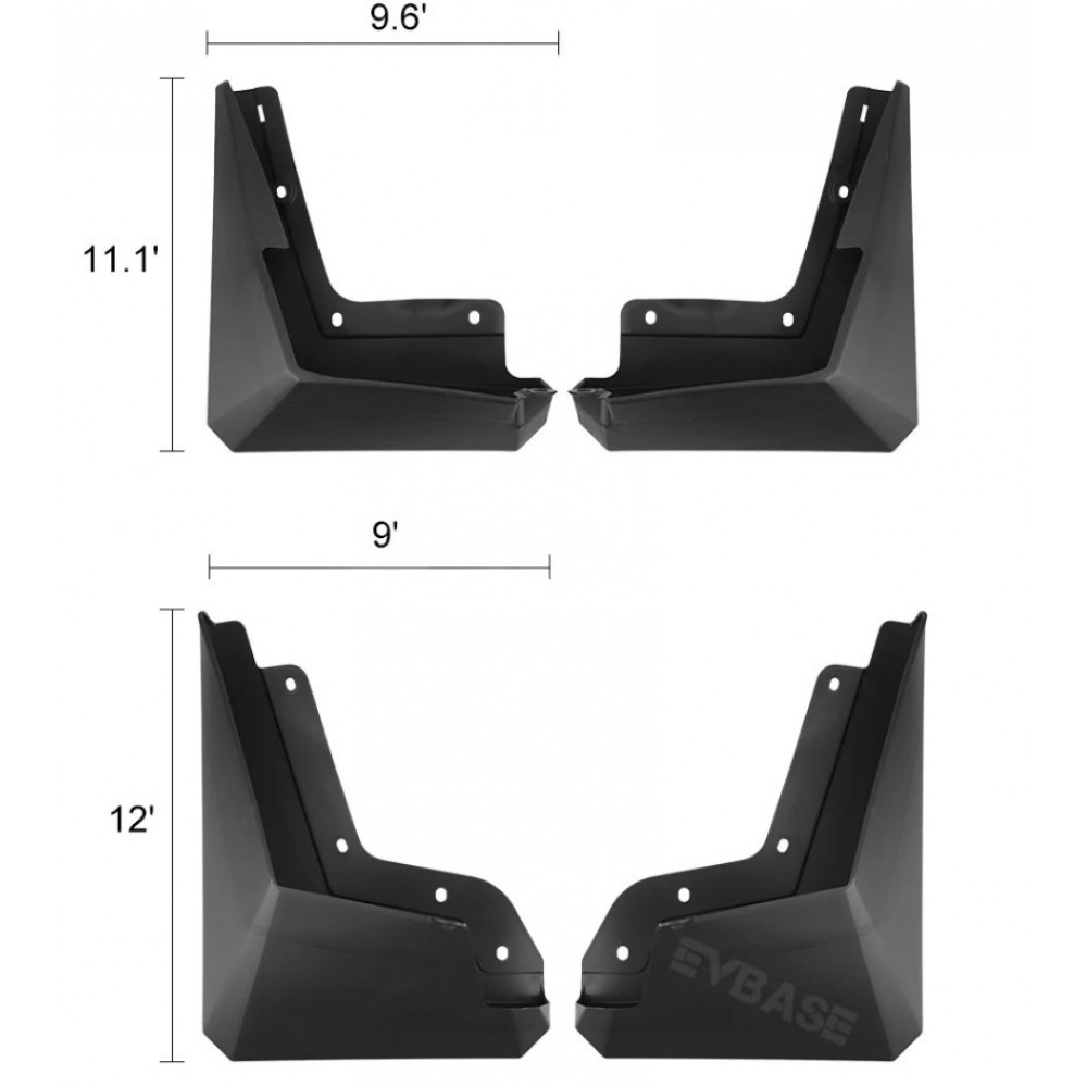 Car mud flaps TESLA CYBERTRUCK (2024-...)