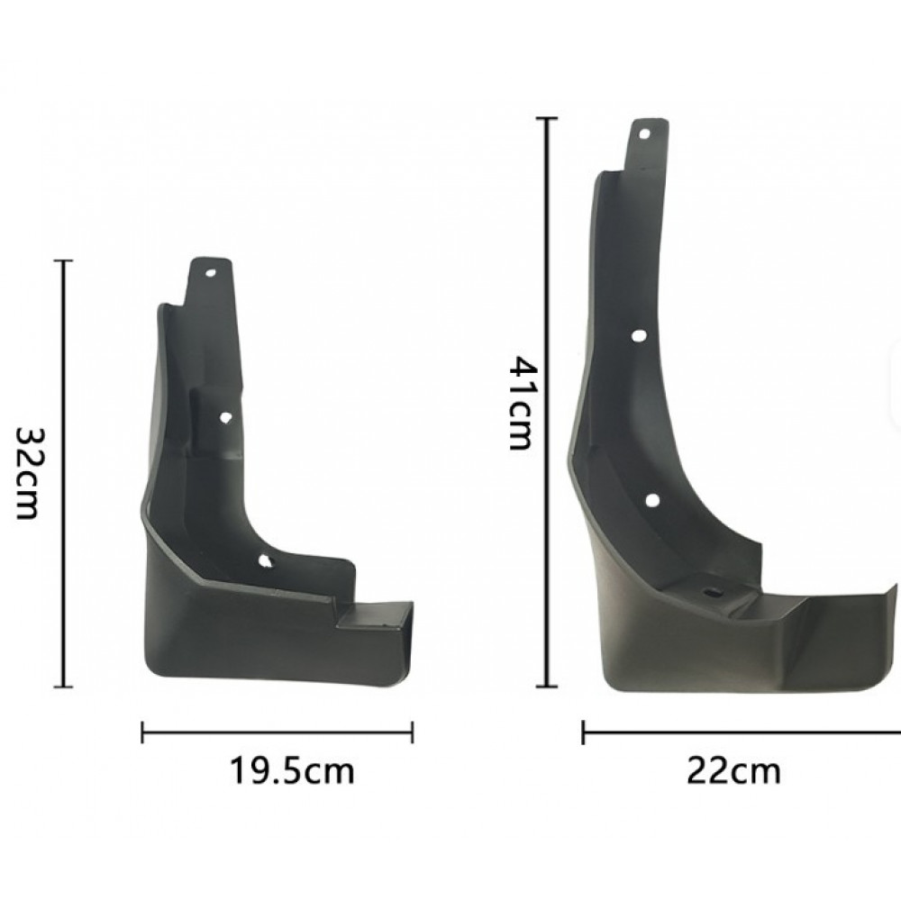 Roiskeläpät TOYOTA RAV4 (2013-2015)