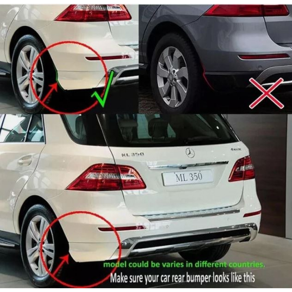 Purvasaugiai MB ML W166/GLE-class AMG pack with side steps (2012-2019)