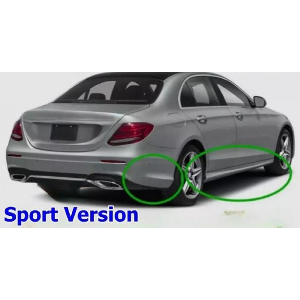 Модельные брызговики MB E-CLASS W213 AMG Pack (2016-2023)