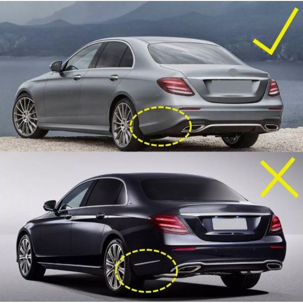 Модельные брызговики MB E-CLASS W213 AMG Pack (2016-2023)
