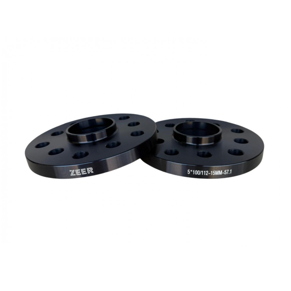 Wheel spacer black 15mm 5x112 66.6/66.6 (1 pcs.) ZEER