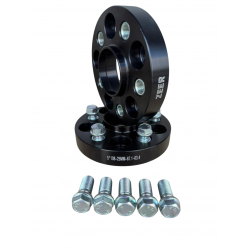 Levikepalat/Spacerit 25mm 5x108 67.1/63.4 M14x1.5 (1 kpl.) ZEER