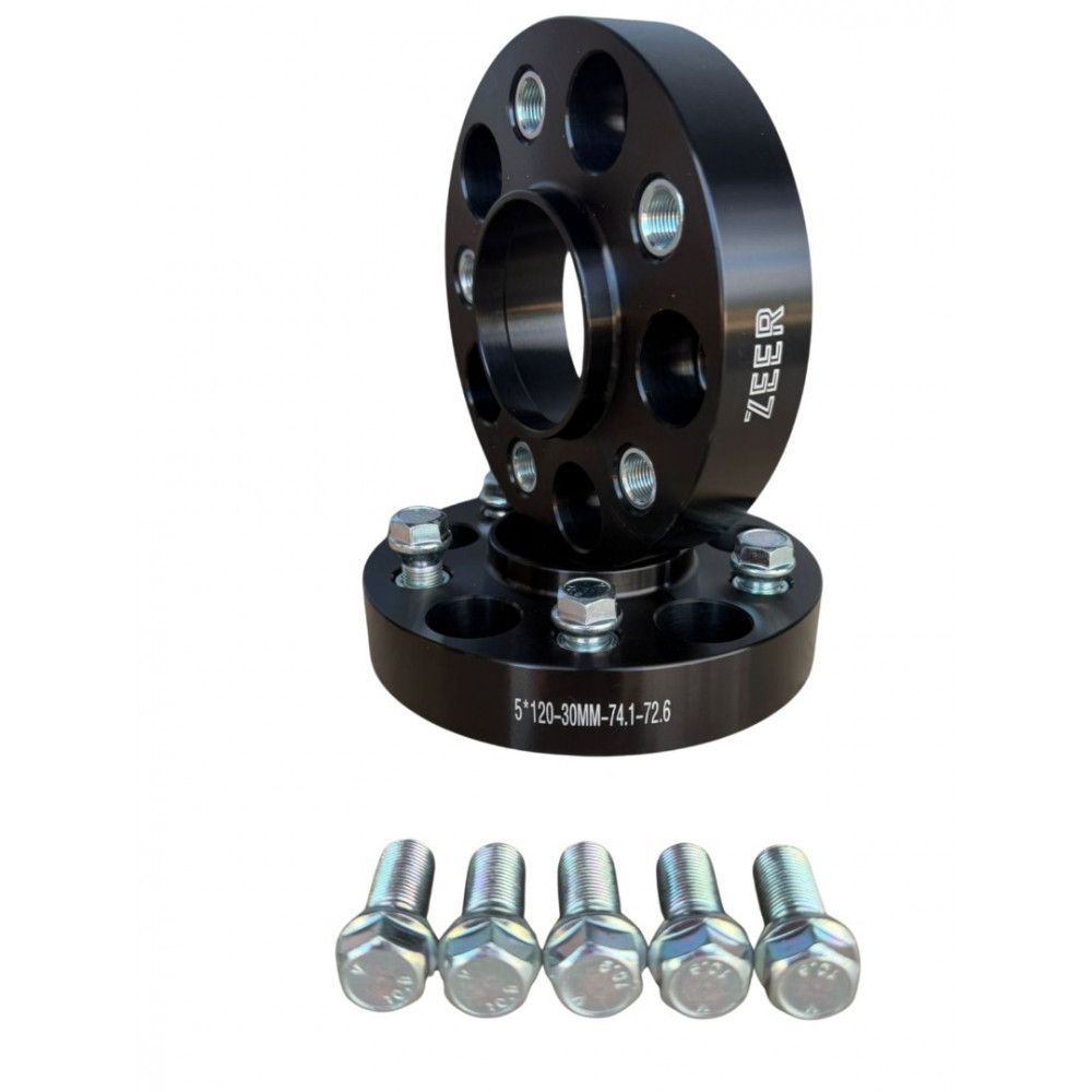 Ratų išnešimo (adapteris) platintojai 30mm 5x120 74.1/72.6 M14x1.25 (1 vnt.) ZEER