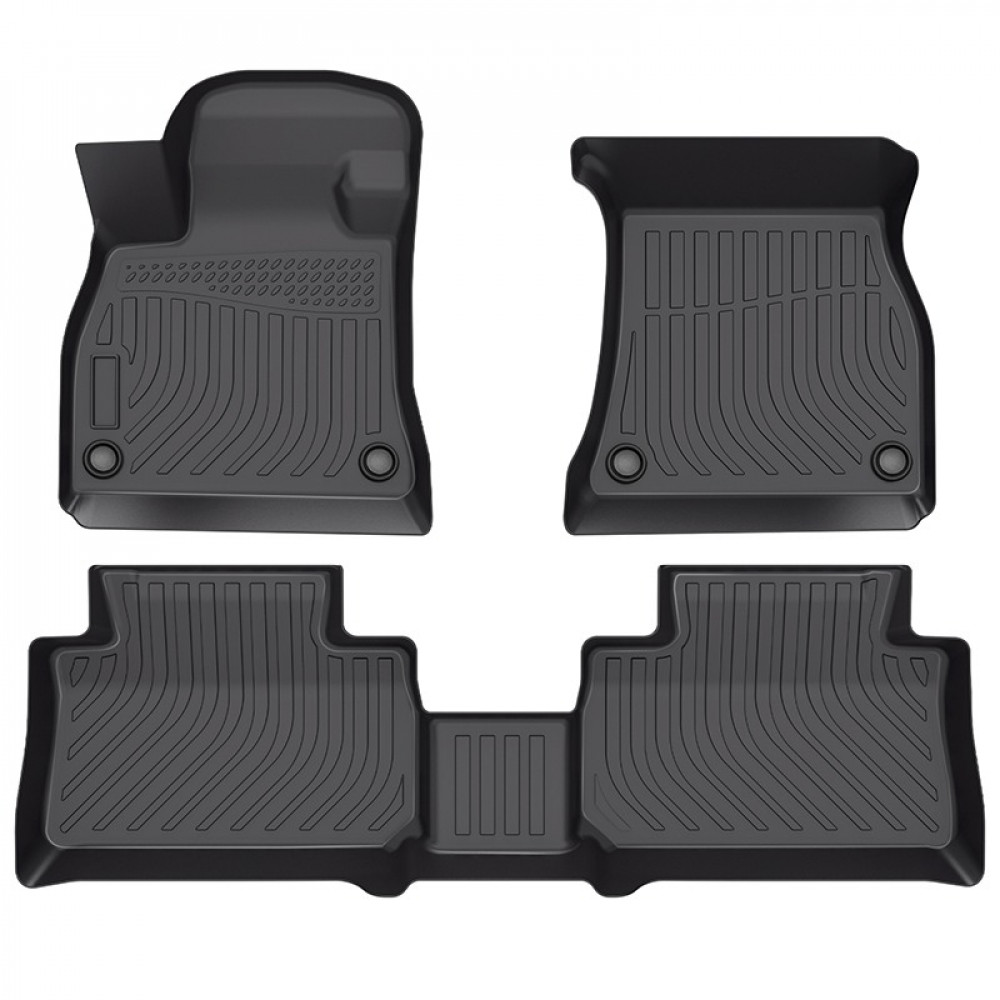 Kumimattosarja musta AUDI E-TRON 50/55 (2019-2024) ZEER FLOOR LINER