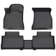 Kumimattosarja musta AUDI E-TRON 50/55 (2019-2024) ZEER FLOOR LINER