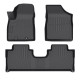 Kumimattosarja musta FORTHING T5 EVO (2021-2026) ZEER FLOOR LINER