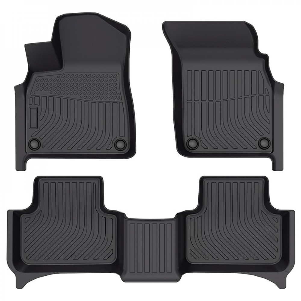 Auto kummimatid mustad AUDI Q8 (2018-2025) ZEER FLOOR LINER
