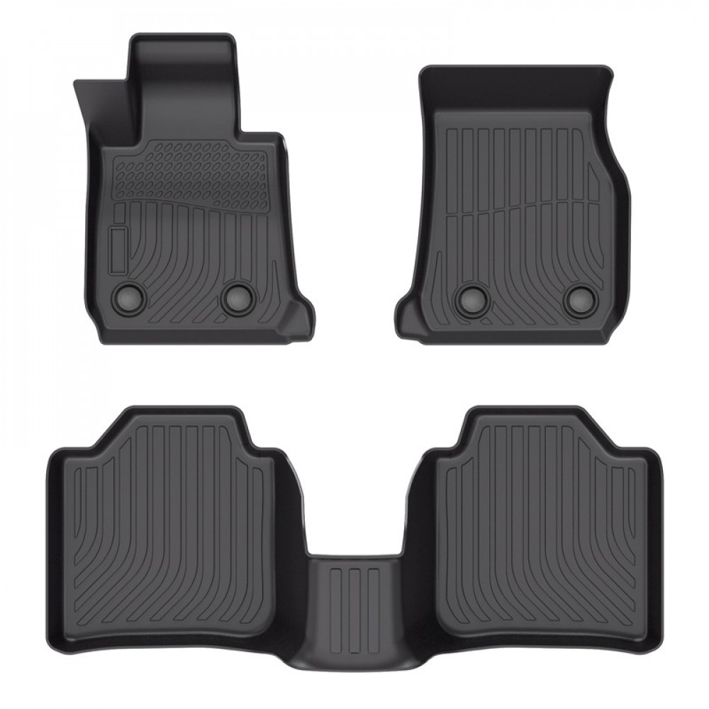 Kumimattosarja musta BMW 3 Serie GT (2012-2020) ZEER FLOOR LINER