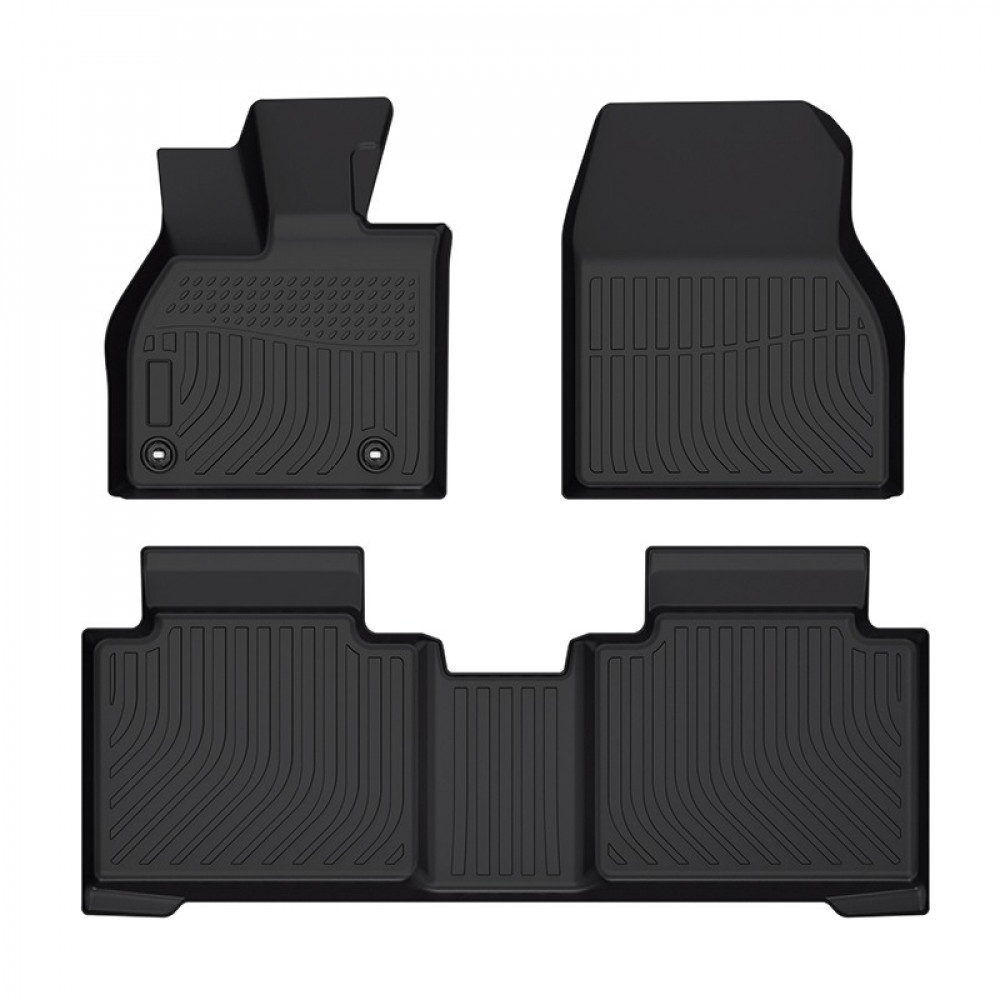 Kumimattosarja musta SUBARU SOLTERRA/TOYOTA BZ4X (2023-...) ZEER FLOOR LINER