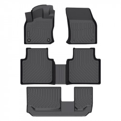 Kumimattosarja musta VW TIGUAN ALLSPACE (3 riviä)(2017-2024) ZEER FLOOR LINER