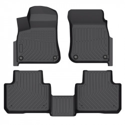Kumimattosarja musta VW TOUAREG III (2018-2025) ZEER FLOOR LINER